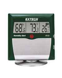 RH30: Higrotermómetro con alerta de humedad Monitorea la temperatura, la humedad y el punto de rocío con una alarma audible/visual
